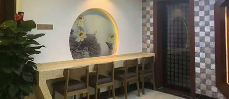 洪光經(jīng)絡養(yǎng)生會所裝修理念解析-燦源裝飾