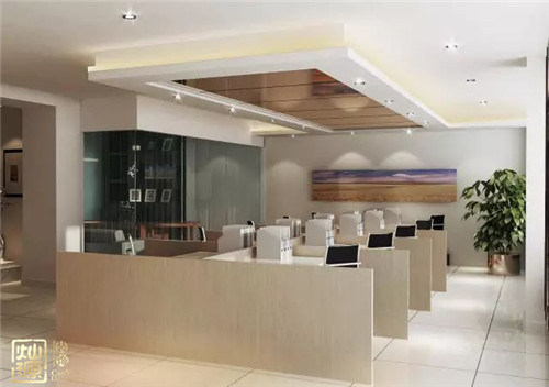 傳統(tǒng)辦公室裝修設計風