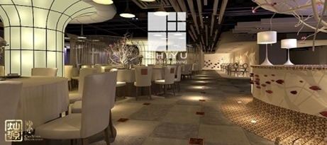 驚艷色調(diào)的餐廳設(shè)計，讓你不由自主的進來