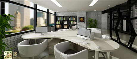 小型辦公室設(shè)計濃縮就是精華，不必過多強(qiáng)求大面積