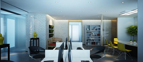 能容納10個(gè)人的小型辦公室設(shè)計(jì)，你肯定猜不到面積