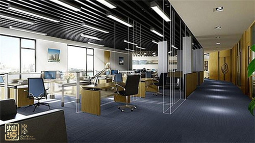 裝修設(shè)計-辦公室層次感