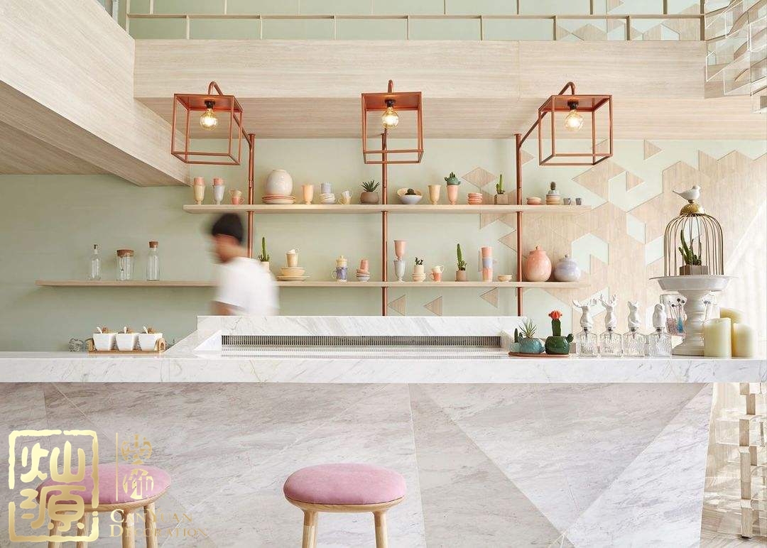 甜品店裝修設(shè)計圖