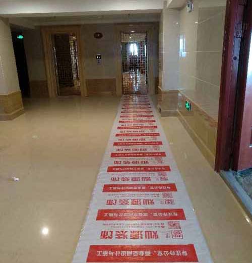 麒麟大廈辦公室裝修施工現(xiàn)場-燦源裝飾