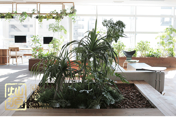 田園風(fēng)辦公室裝修