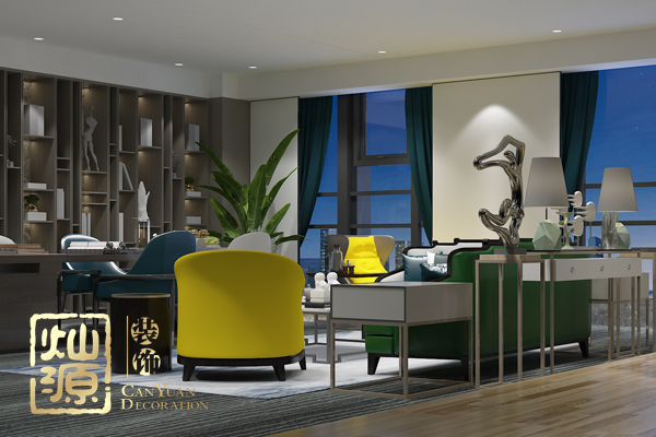 總經理辦公室效果圖：討論區(qū)