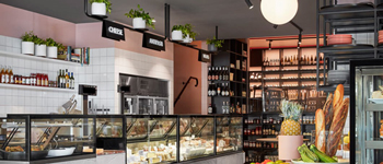 【熟食店裝修效果圖設(shè)計】什么？熟食店還可以這么裝？！