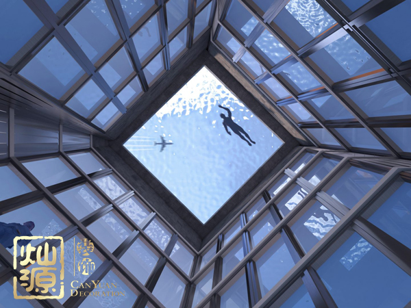 全球首個無邊泳池即將開建 屋頂泳池或?qū)⒊蔀槁玫晷聦? /> 
</p>
<p style=