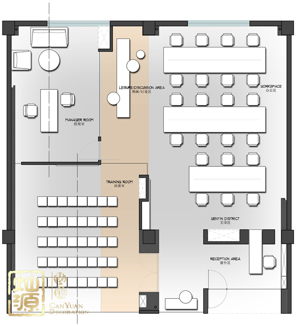 互聯(lián)網(wǎng)公司辦公室設(shè)計亮點(diǎn) 設(shè)計師膽大到拆分結(jié)構(gòu)了