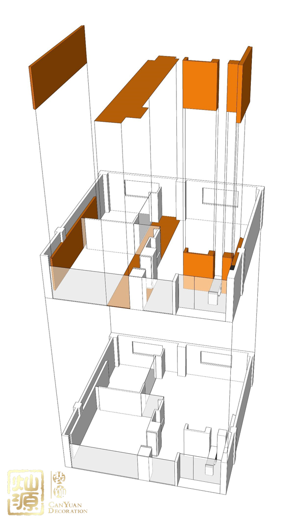 互聯(lián)網(wǎng)公司辦公室設(shè)計亮點(diǎn) 設(shè)計師膽大到拆分結(jié)構(gòu)了