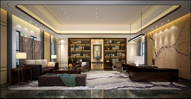 歐式辦公室設(shè)計