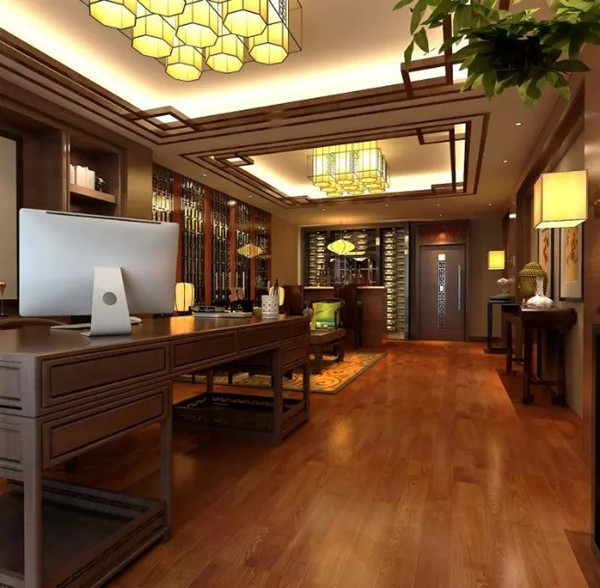 中式董事長(zhǎng)辦公室裝修設(shè)計(jì)奧秘是什么，從這里揭開它真實(shí)面紗