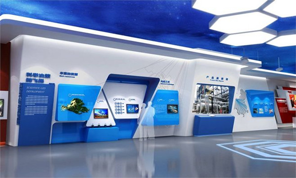 這樣的展廳裝修設計，比萬有引力還有“吸引力”