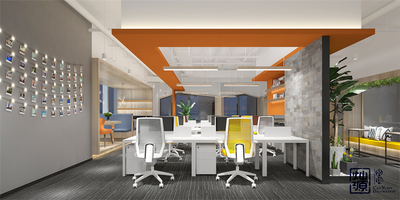 辦公工位沒創(chuàng)意還不好看？ 吐血整理南寧辦公室裝修辦公區(qū)域效果圖案例鑒賞（三）！
