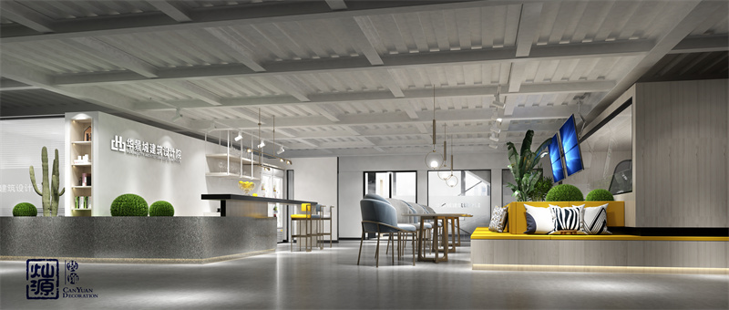 下班？不存在的！這樣的辦公室裝修設(shè)計(jì)效果圖也太上頭了吧！滿滿的氛圍感！