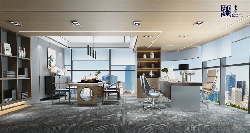 青秀區(qū)辦公室裝修公司&mdash;&mdash;燦源裝飾設(shè)計(jì)效果圖