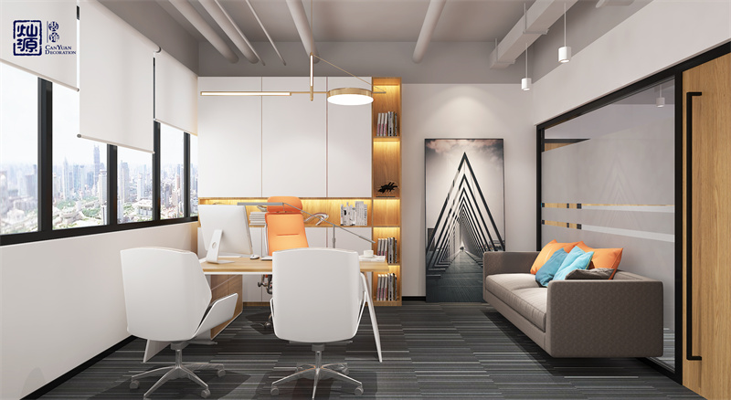 600平裝出900平效果！小平米辦公空間裝修細(xì)節(jié)！你值得擁有！