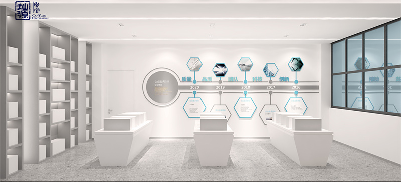 原來(lái)“弱化隔斷”可以提高空間感？小平米辦公空間裝修又有新招！