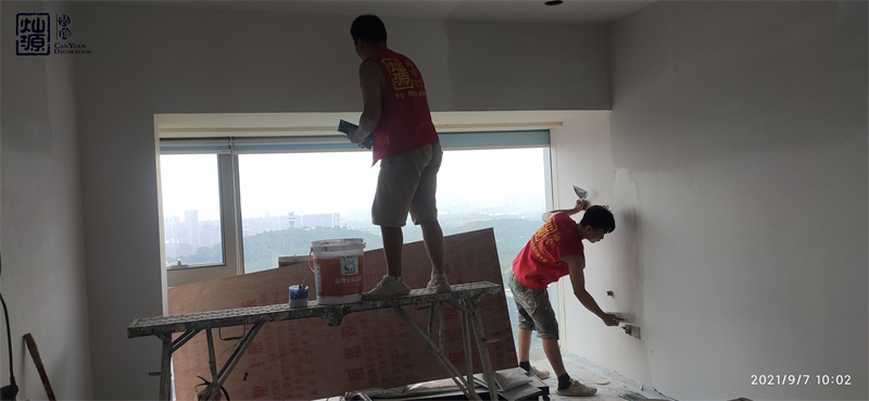 南寧口腔醫(yī)院裝修施工現(xiàn)場(chǎng)