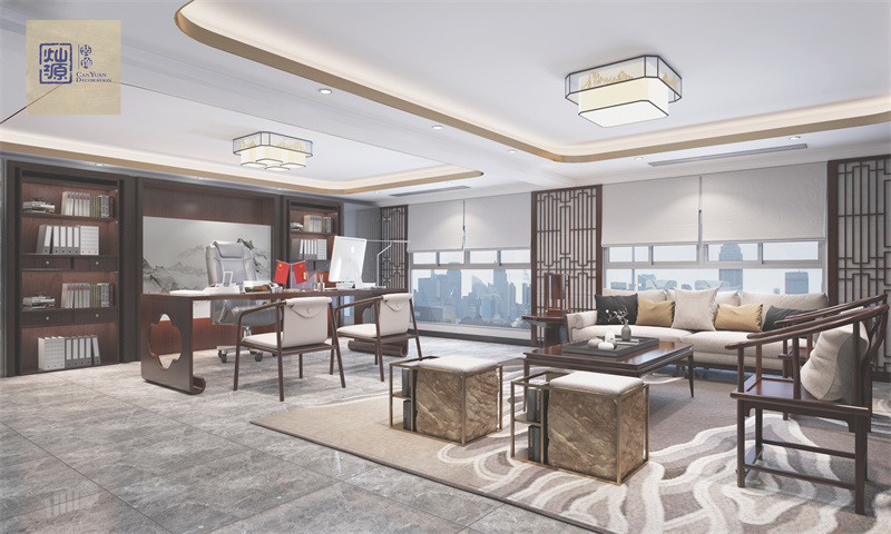 身家千萬(wàn)的老板辦公室裝修如何設(shè)計(jì)，才能擺脫“土豪風(fēng)”？