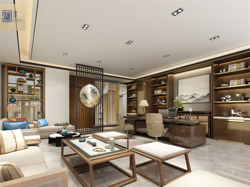 除了實(shí)墻隔斷，南寧辦公室裝修設(shè)計(jì)隔斷還能如何做？3款新樣式，一起挑挑看？