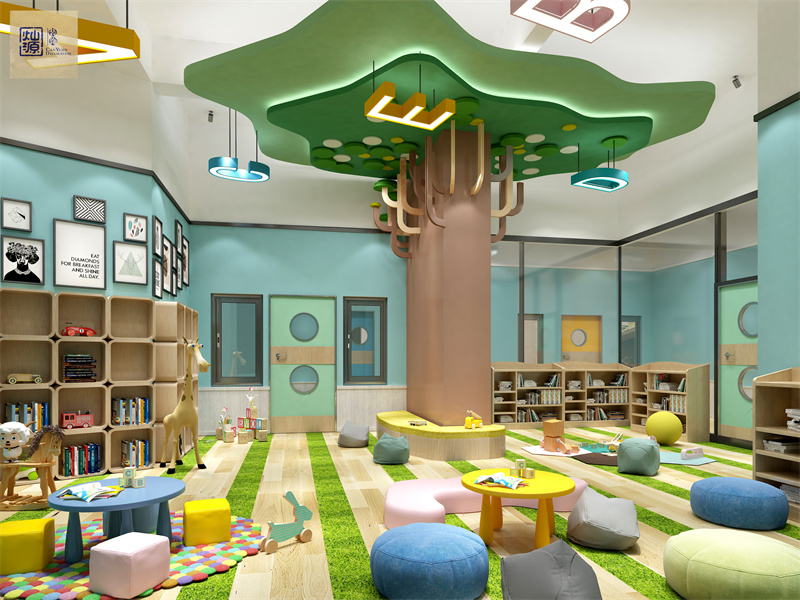 南寧幼兒園裝修設(shè)計公司&mdash;燦源裝飾效果圖