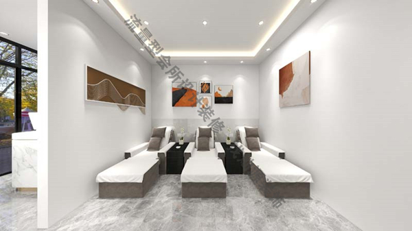 個體戶李老板當(dāng)面發(fā)問：“小平米按摩店設(shè)計裝修多久能完工？”