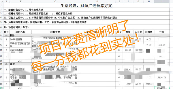 南寧市裝飾公司預(yù)算報價&mdash;燦源裝飾