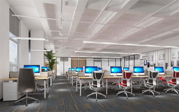 辦公室設(shè)計(jì)裝修效果圖&mdash;燦源裝飾