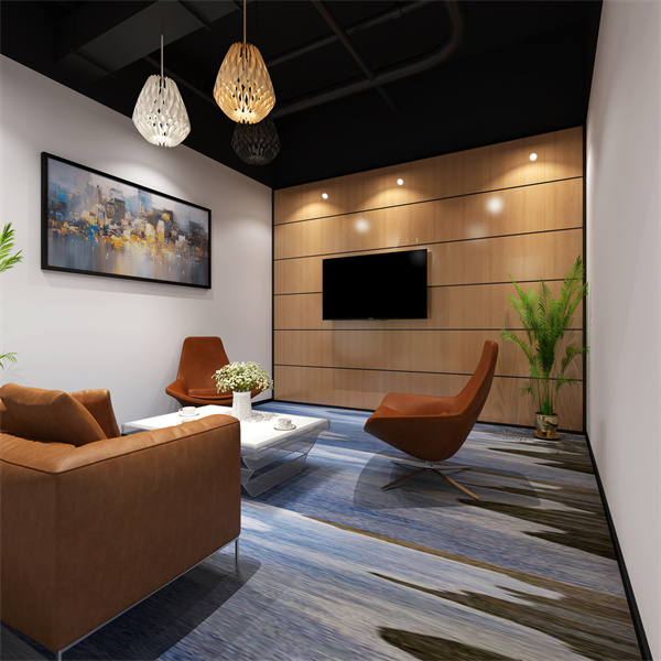 辦公室設(shè)計裝修效果圖&mdash;燦源裝飾