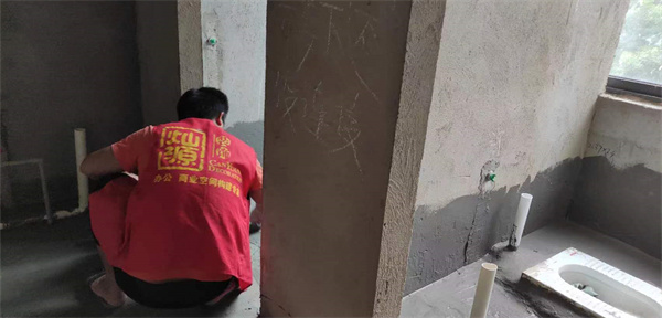 南寧辦公室裝修施工現(xiàn)場&mdash;燦源裝飾