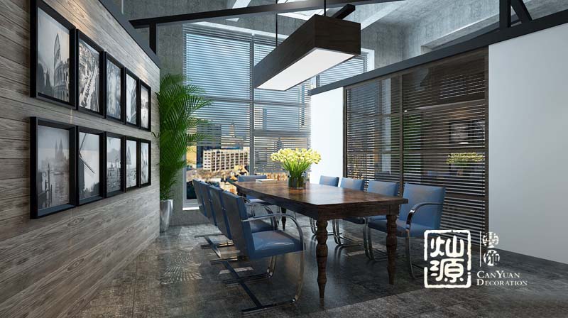 南寧工業(yè)風辦公室裝修