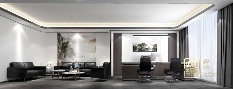 領(lǐng)導辦公室設計效果圖