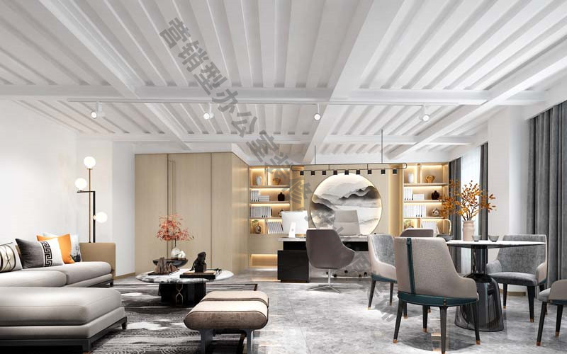 辦公室設(shè)計裝修效果圖：獨立辦公室