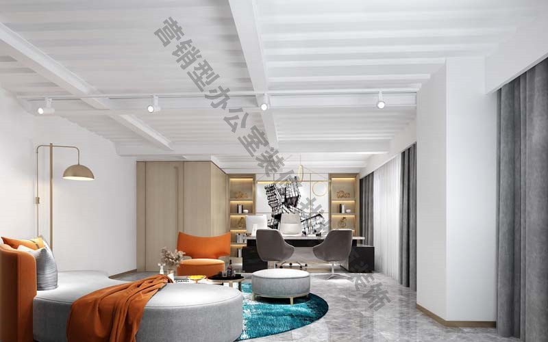 辦公室設(shè)計裝修效果圖：獨立辦公室