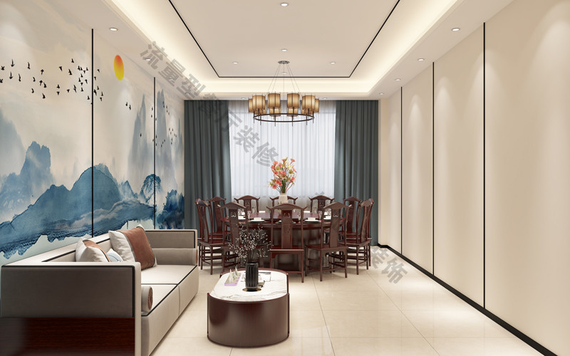 南寧會議室餐廳設(shè)計裝修效果圖&mdash;燦源裝飾