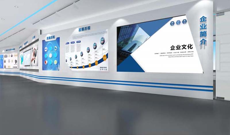 南寧企業(yè)展廳設(shè)計(jì)裝修效果圖&mdash;燦源裝飾