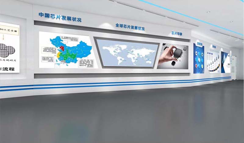 南寧企業(yè)展廳設(shè)計(jì)裝修效果圖&mdash;燦源裝飾