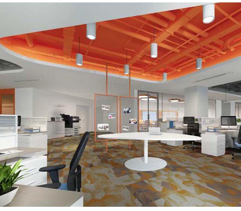 潮人潮色潮裝修，00后超愛(ài)辦公室設(shè)計(jì)裝修效果圖看這里！—燦源裝飾