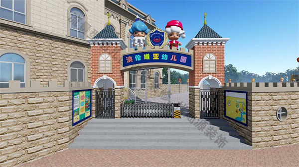 南寧幼兒園設計效果圖&mdash;燦源裝飾