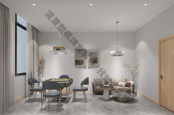 南寧棋牌室設計裝修效果圖&mdash;燦源裝飾