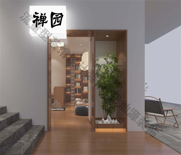 茶館設計裝修效果圖&mdash;燦源裝飾