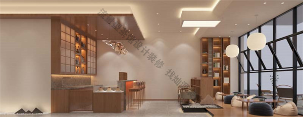 茶館設計裝修效果圖&mdash;燦源裝飾