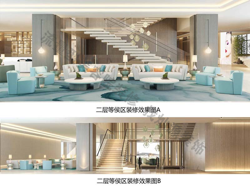 南寧美容院裝修實景圖&mdash;燦源裝飾